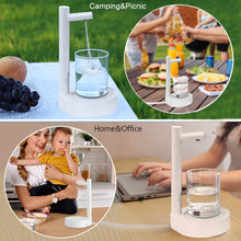 Load image into Gallery viewer, Electric Water Gallon Pump Automatic Water Bottle Pump Dispenser Desktop Rechargeable Water Pump Dispenser With Stand - Desktop Hydration
